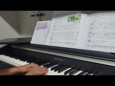 Elephant Ride piano song practice .