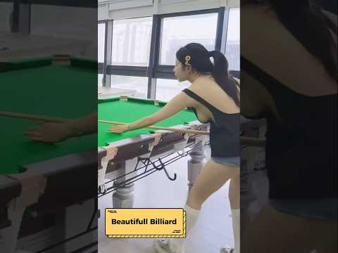 the beautiful player billiard #billiards #shorts #beautiful