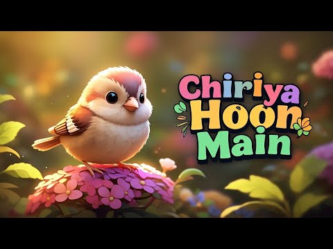 Chiriya Hoon Main – Fun Bird Poem for Kids | Urdu Hindi Rhyme | @DooDahDoo Nursery Rhymes
