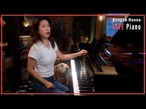 🔴LIVE Piano (Vocal) Music with Sangah Noona! 8/30