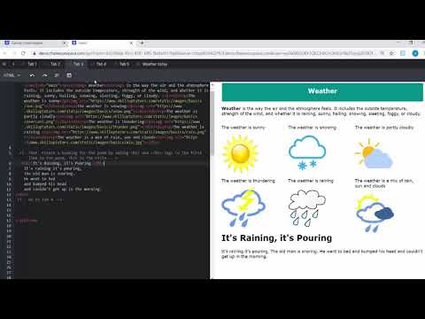 HTML Basics - Lesson 2
