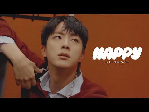 진 (Jin) ‘Happy’ Jacket Shoot Sketch - BTS (방탄소년단)