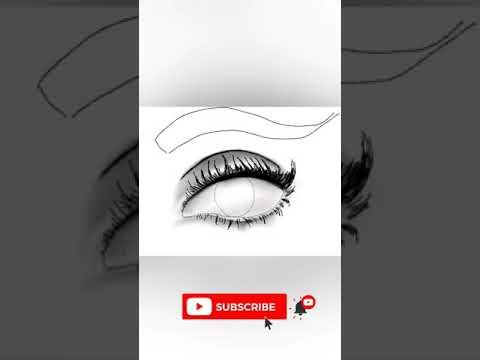 color eye drawing for beginner #shorts