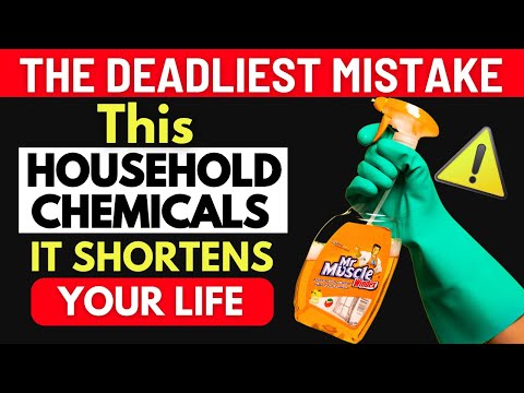 Over 60? 6 WORST Household Chemicals You Should NEVER Touch and 6 You MUST Use Safely