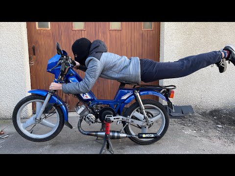 Test performance pot Omega g2 sur Peugeot 103 spx, ça pousse?