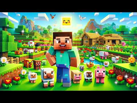 Minecraft Bedtime Story For Kids - Steve's Friendly Farm Adventure