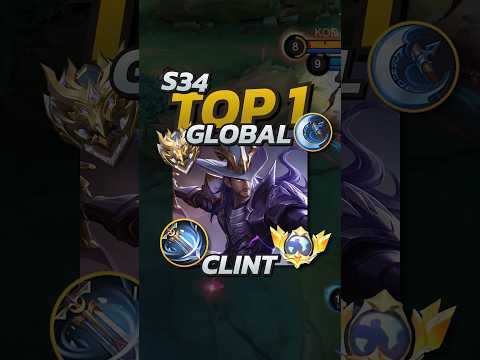 77% Winrate Clint S34 Build! Mobile Legends #mobilelegends #mlbb #gaming