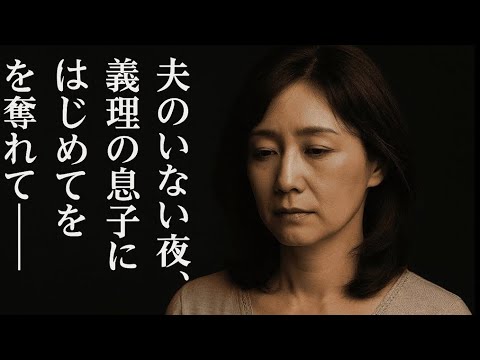 【シニア恋愛】義理の息子との秘密の夜｜シニア恋愛