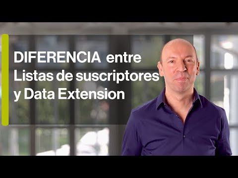 Diferencias entre Listas de suscriptores y Data Extension