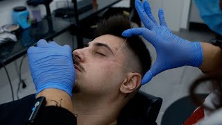 Lady Barber ASMR 💈 Eyebrow Threading for Ultimate Relaxation