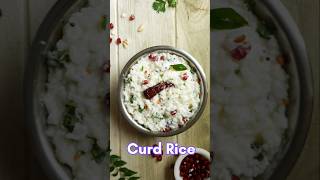 Temple style curd rice #shorts #curdrice