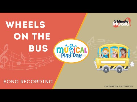 🎶 THE WHEELS ON THE BUS | Music TablePlay | Kids Songs & Games |  Learning for Kids | Musical Play