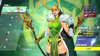 Marvel Rivals - Lady Loki Gameplay & Skin Showcase (4K)