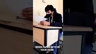 WHEN || QUESTION PAPER 📜 || GETS IN YOUR HAND || IN  EXAMINATION HALL 😢😢 ||