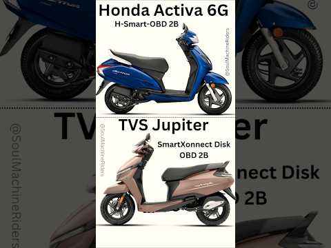 Activa Vs. Jupiter Which one is better? #hondaactiva #vs #tvsjupiter The Ultimate Scooter Showdown