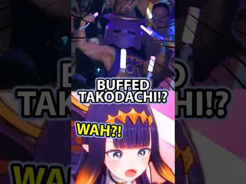 Buffed Tako Spotted at HoloFes Concert [Hololive Ninomae Ina'nis]