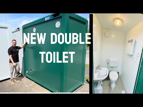 New Double Toilet Block Green