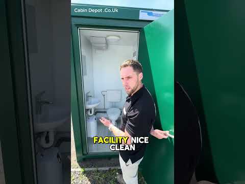 New Double Toilet Block Green