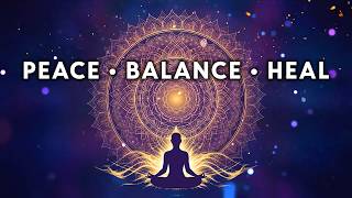 The Lotus Mandala of Peace | Release Stress, Overthinking & Negative Energy | Meditation Music