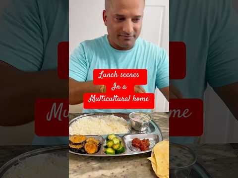 Lunch scenes in a multicultural home #cooking #cookingchannel #recipe #food