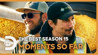 INSANE Gold Hauls, Partnerships & More Gold Mining Moments From Season 15! | Part 1 | Gold Rush