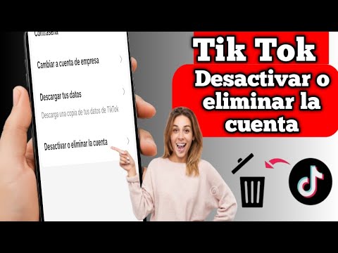 Tik Tok Deactivsite or  eliminar la cuenta solution tech  2025