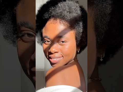 Natural beauty #beautytutorial #beauty #blackgirlmakeup #naturalhair #naturalbeauty #nomakeup #mua