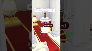 Testing Always Legendary Adopt Me Hack!  #adoptme #shorts
