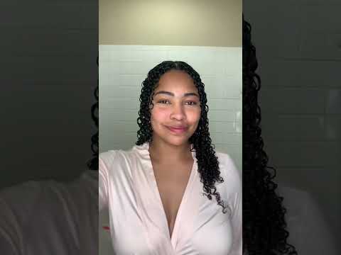 Wash n go using The Doux Mousse! #washngo #naturalhairroutine #curlyhairroutine #curlyhairstyles