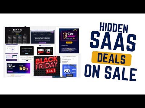 Must-See Black Friday SaaS Deals You Can't Miss 🔥 Up to 90% OFF!