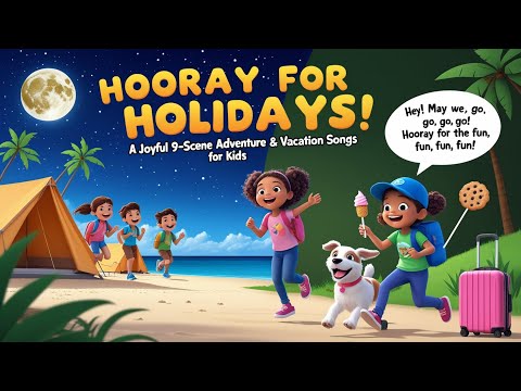 "Hooray for Holidays! 🎉 | Special Days Poem for Kids | Fun Celebration Rhyme with Animals"