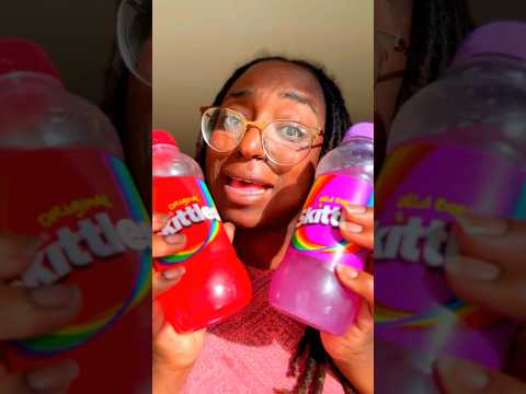 Skittles Drinks Part 2‼️ #letstry #trythese #shorts #skittles #new #drinks #original #candy