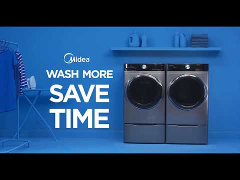Midea 5.2 Cu Ft Washer - Dynamic Vibration Control