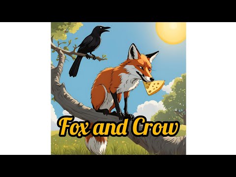 Fox and Crow | Short story | Bedtime story | Moral story for kids | English story for kids |