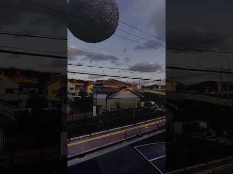 惑星が落ちる瞬間　#shorts