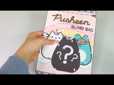 Pusheen Paper Blind Bag | ASMR No Music