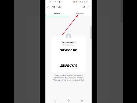 How to Scan a QR Code on WhatsApp | WhatsApp Me QR Code Kaise Scan Kare #WhatsAppTips #QRCodeScan