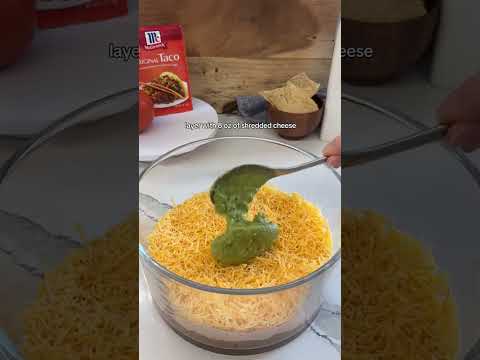 🥑 7 Layer Dip Recipe | McCormick #shorts #7layerdip #diprecipe