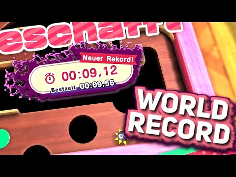 [WR 09:12] Kirby and the Forgotten Land - Tilt and Roll Extra Hard Speedrun