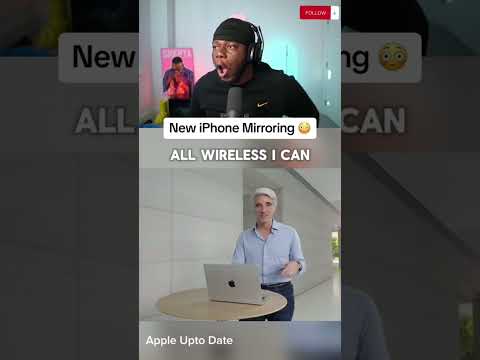 Apple Introduces new Crazy iPhoneMirroring Feature | #ios #ios18 #apple wwdc24 #tech #iphone #fyp