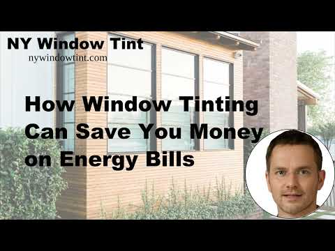Save Money on Energy Bills with Window Tinting