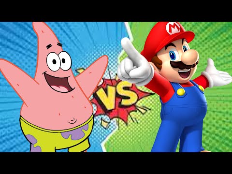Mario vs Patrick the ULTIMATE BATTLE At 3am Ep 12