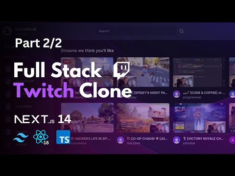 Build a Livestream App With Next.js | Twitch Clone | Part 2/2