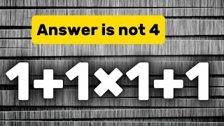 Japanese Tricky Math Riddle Simple Math Problem! 