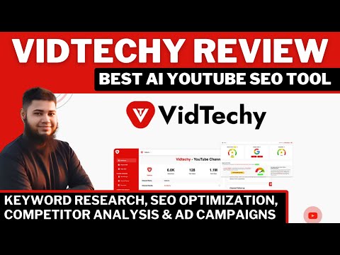 VidTechy Review 2025 🔥 YouTube Keyword Research & SEO Tool |  TubeBuddy Alternative?
