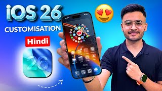 iOS 26 Ultimate iPhone Customization Like a PRO🔥 (Hindi)
