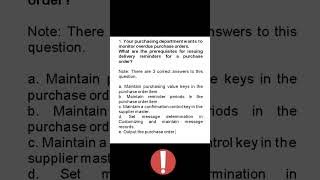 SAP CERTIFICATION QUESTIONS||SAP MM INTERVIEW TOPICS SIMPLIFIED||#LEARNWITHANSHUMAN #shorts