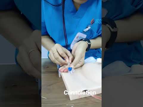 #Cannulation practice