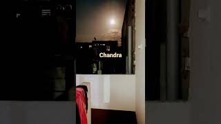 Moon 🌒 in the Sky during Falgun month Full moon day a.k.a. Holi Festival | Last day 2079 Hindi year