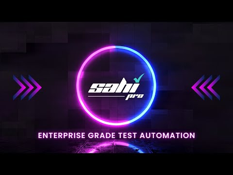 Reinvent your Test Automation with Sahi Pro!